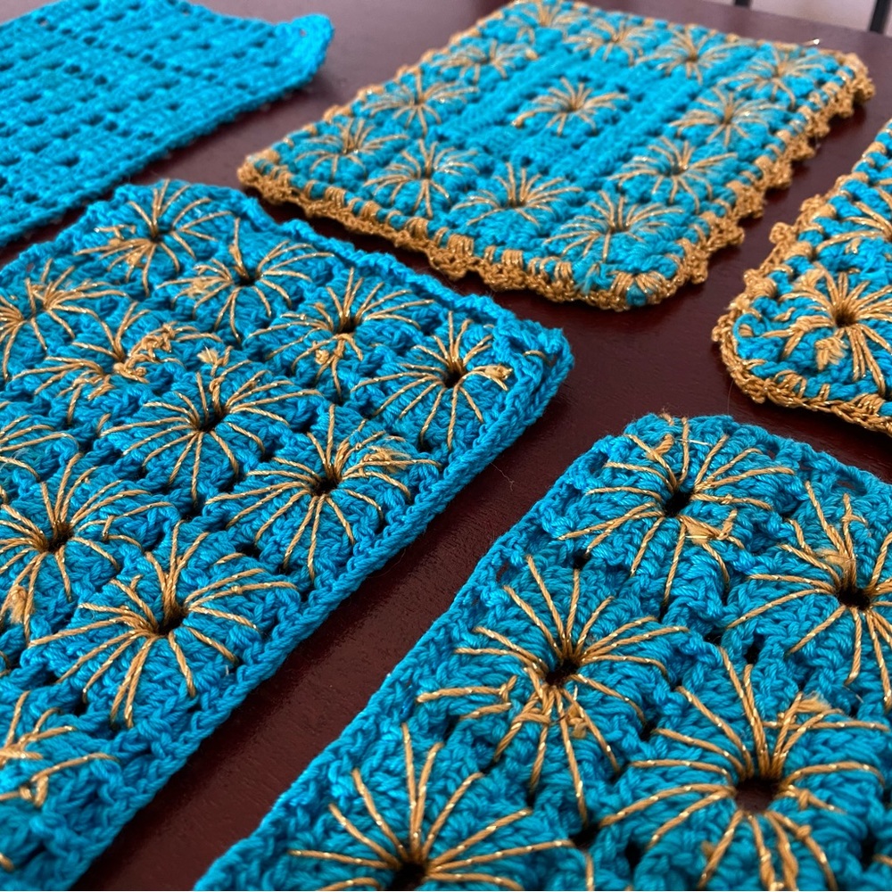 Hand Made Pot Holders/Heat Mats